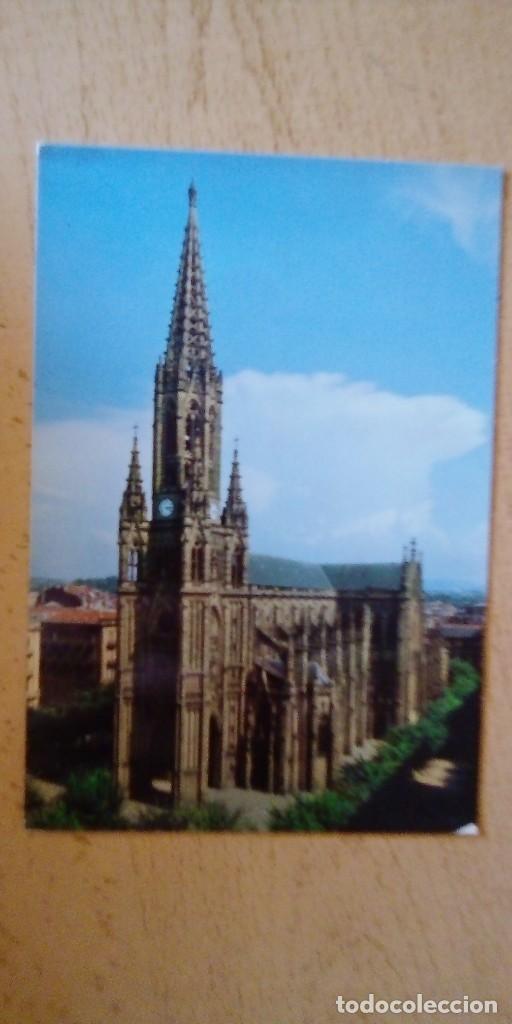 Postkarten: San Sebastian-La catedral.