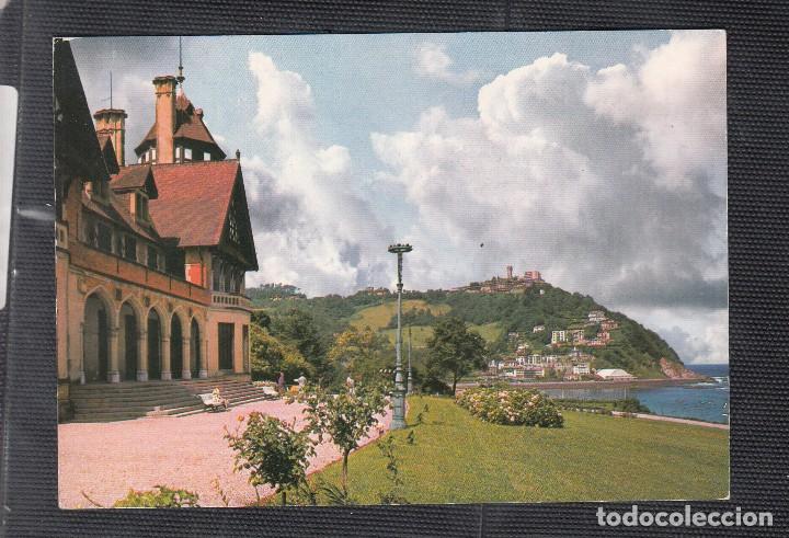 Postkarten: 41 SAN SEBASTIAN. PALACIO DE MIRAMAR Y MONTE IGUELDO