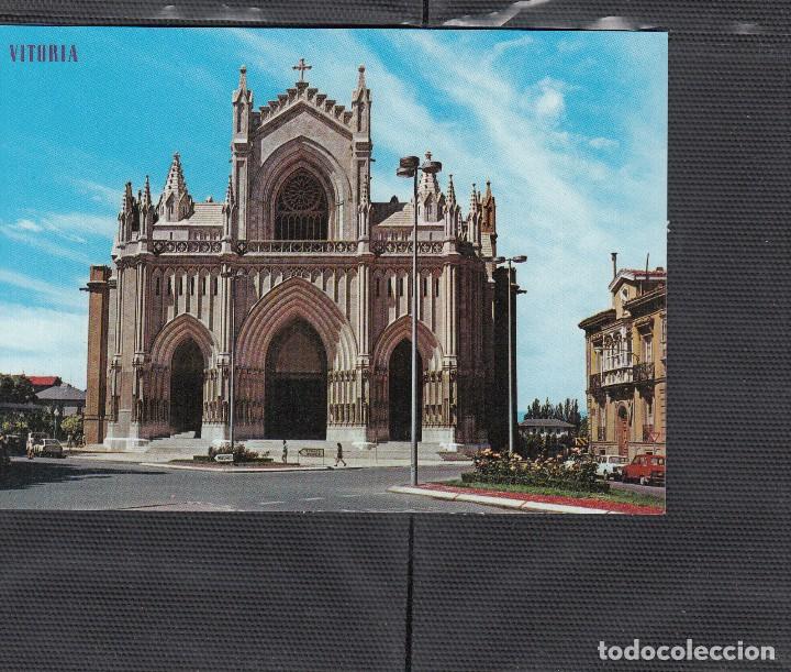 Postales: 337. VITORIA. LA CATEDRAL - Foto 1