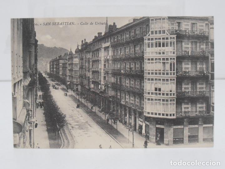 Postcards: ANTIGUA POSTAL, SAN SEBASTIAN, CALLE DE URBIETA, EDICION GALARZA CLICHE GONZALES