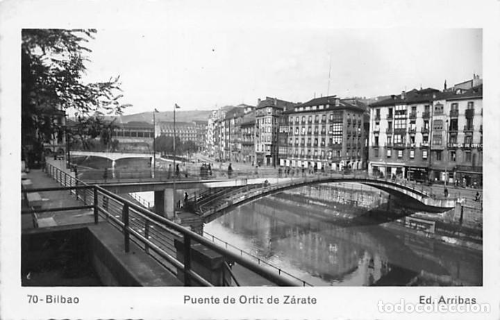 Postales: BILBAO.- PUENTE DE ORTIZ DE Z&Aacute;RATE