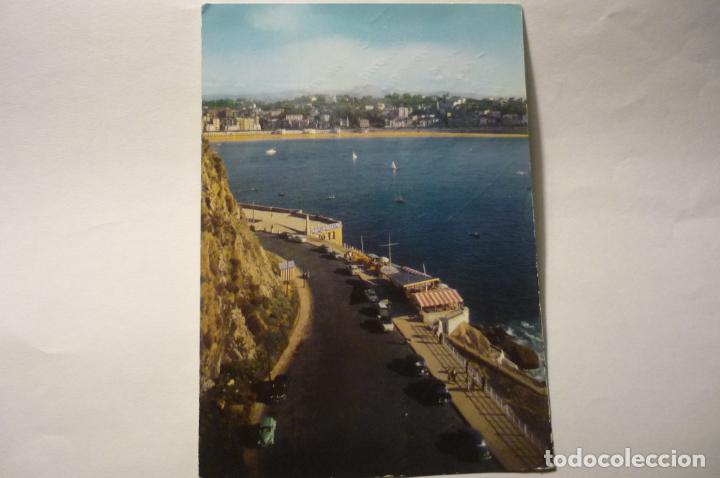 Postales: POSTAL S.SEBASTIAN .-PASEO J.ANTONIO . CIRCULADA CM
