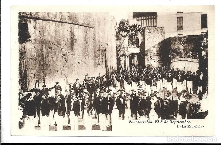 Postkarten: FUENTERRABIA-GUIPUZCOA -ANTIGUA POSTAL, EL 8 DE SEPTIEMBRE N&ordm; 7 LA ESPA&Ntilde;OLA
