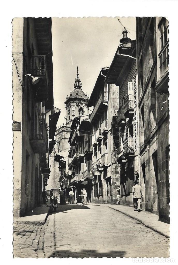 Postais: FUENTERRABIA, CALLE MAYOR -ANTIGUA POSTAL -EDT- HELIOTIPIA ARTISTICA ESPA&Ntilde;OLA - NUEVA