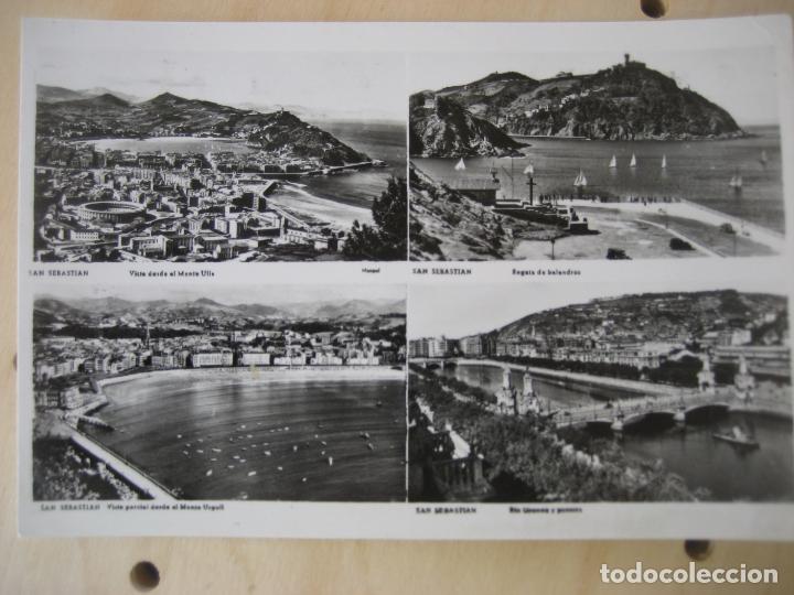 Postales: San Sebastian. Manipel. Postal circulada - Foto 1