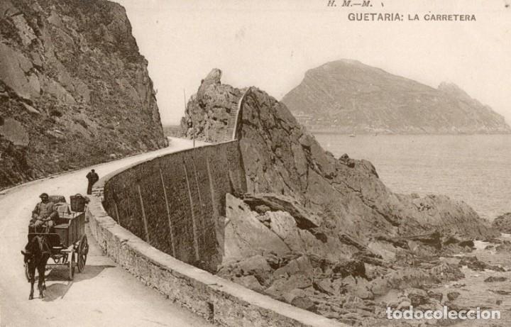 Postales: guetaria. la carretera - Foto 1