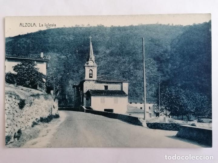Postais: POSTAL ALZOLA, LA IGLESIA