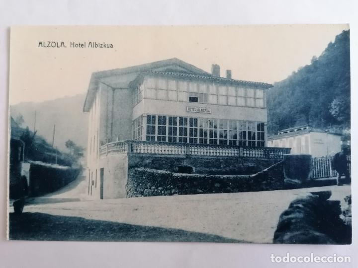 Postcards: POSTAL ALZOLA, HOTEL ALBIZKUA