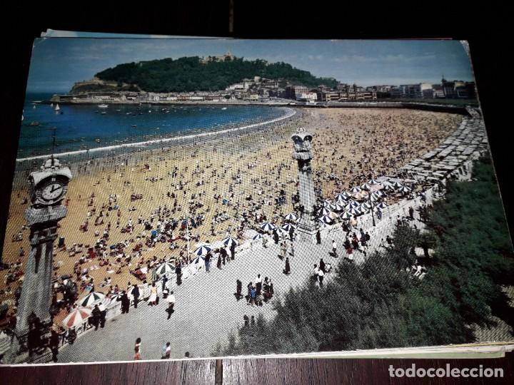 Cartes Postales: N&ordm; 39361 POSTAL SAN SEBASTIAN PLAYA DE LA CONCHA Y MONTE URGULL