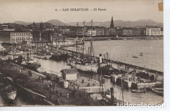 Cartoline: SAN SEBASTIAN . EL PUERTO
