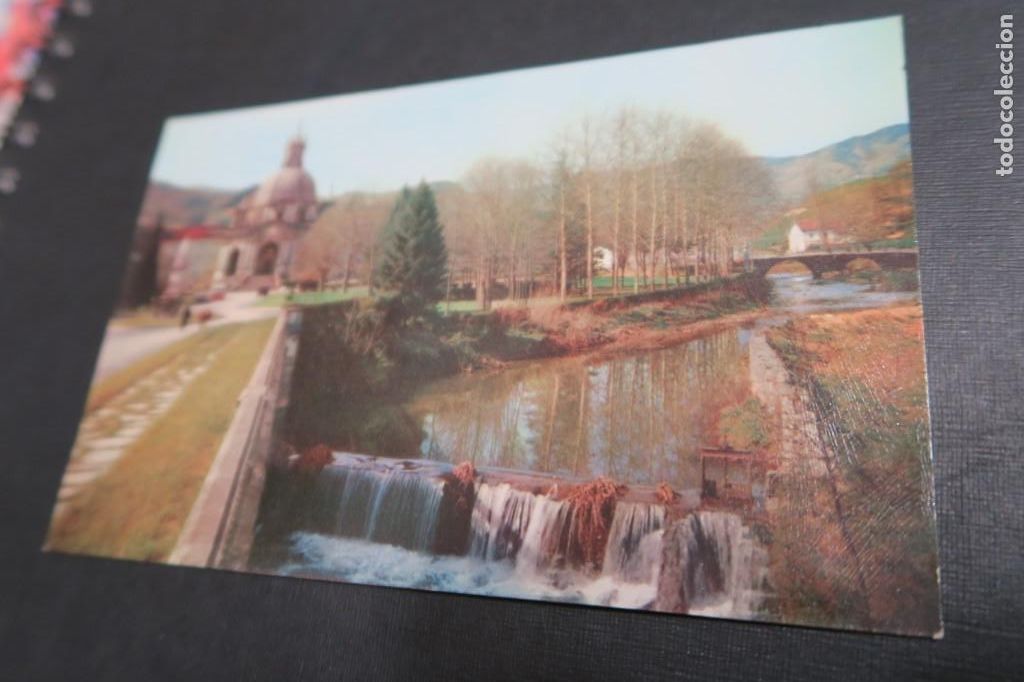 Postkarten: Santuario de Loyola Guip&uacute;zcoa R&iacute;o Urola y Santuario J Echezarreta Fournier