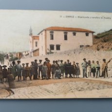 Postales: POSTAL ZARAUZ Nº 15 MISERICORDIA Y CARRETERA DE AZPEITIA GUIPUZCOA CIRCUL 1915 DESDE CESTONA