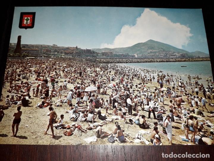 Cartes Postales: N&ordm; 40098 POSTAL LA ARENAS VIZCAYA PLAYA