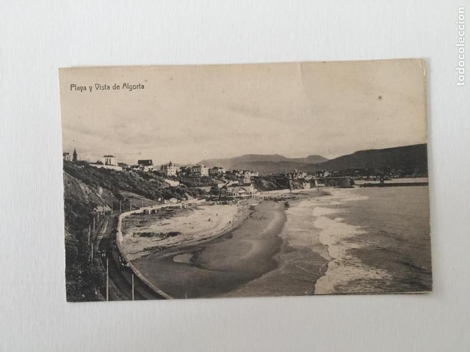 Postkarten: POSTAL - PLAYA Y VISTA DE ALGORTA (VIZCAYA)