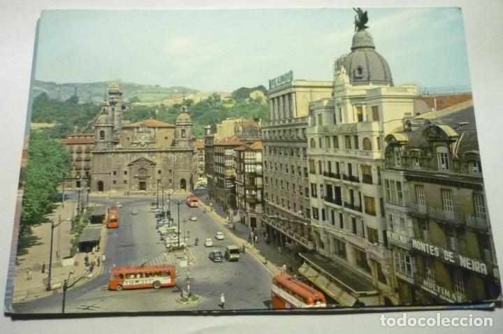 Cartes Postales: postal bilbao.-arenal iglesia s.nicolas circulada