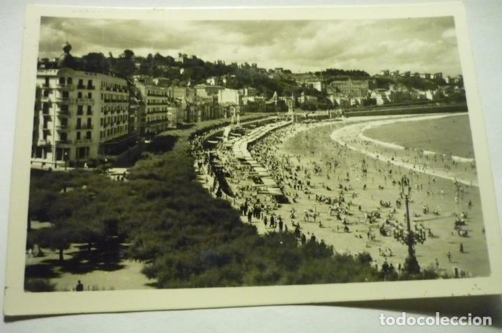 Cartes Postales: postal s.sebastian.-paseo y playa concha circulada cm