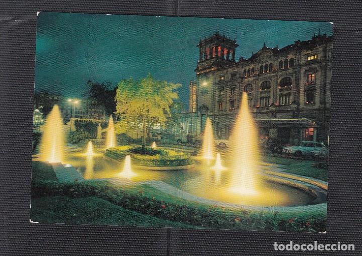 Cartoline: SAN SEBASTIAN. PLAZA DE REINA REGENTE Y TEATRO VICTORIA EUGENIA