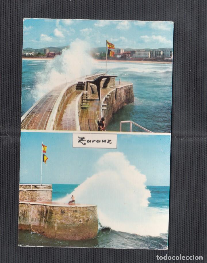 Cartoline: ZARAUTZ - 194. MAR GRUESA EN EL PUERTO