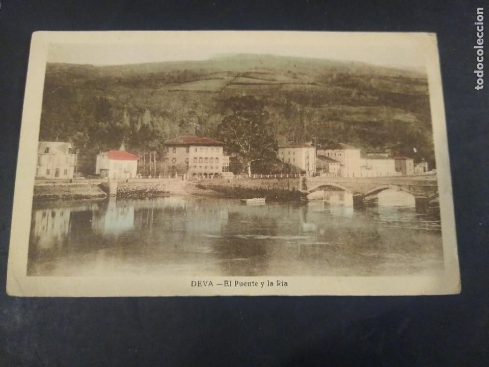 Postales: Deva El Puente y la Ria. Sin circular - Foto 1