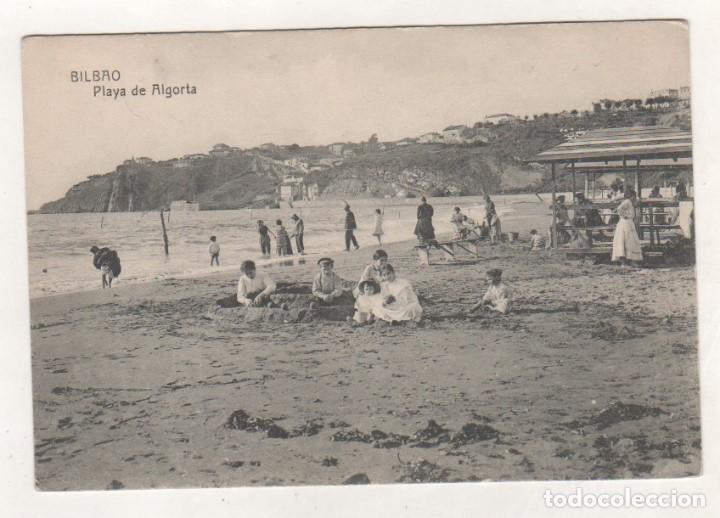 Postales: Bilbao. Playa de Algorta. Sin circular. - Foto 1