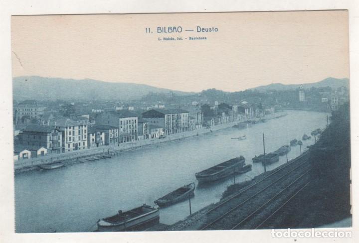 Postales: Bilbao. 11 Deusto. L. Roisin. Sin circular. - Foto 1