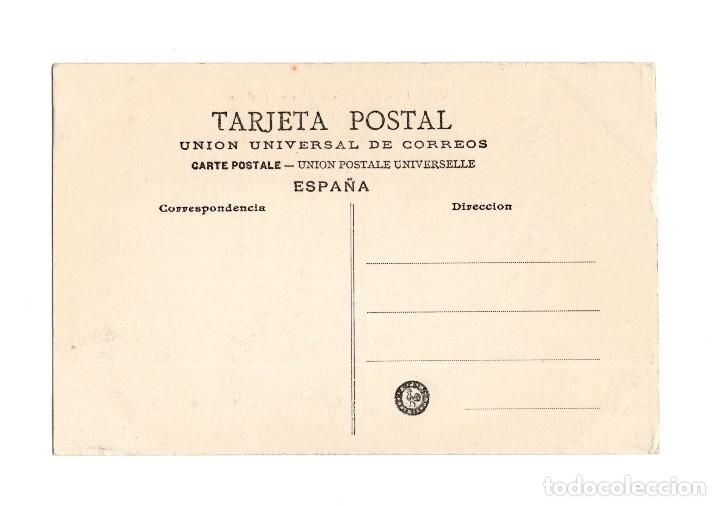 Postales: VITORIA.- CALLE CADENA Y ELETA E INSTITUTO, ED. E.J.G. PARIS. - Foto 2