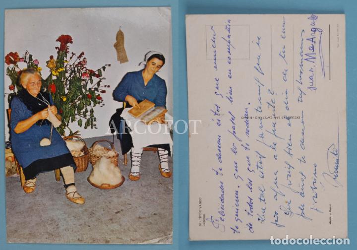 Cartoline: Antigua POSTAL - 85 - PA&Iacute;S VASCO - CASERAS