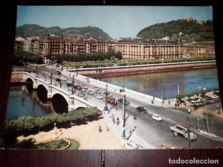 Cartoline: N&ordm; 41284 POSTAL SAN SEBASTIAN PUENTE DE SANTA CATALINA