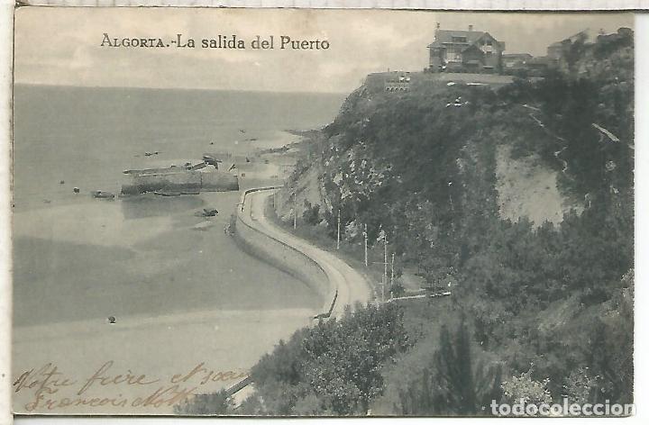 Postales: VIZCAYA ALGORTA ESCRITA - Foto 1