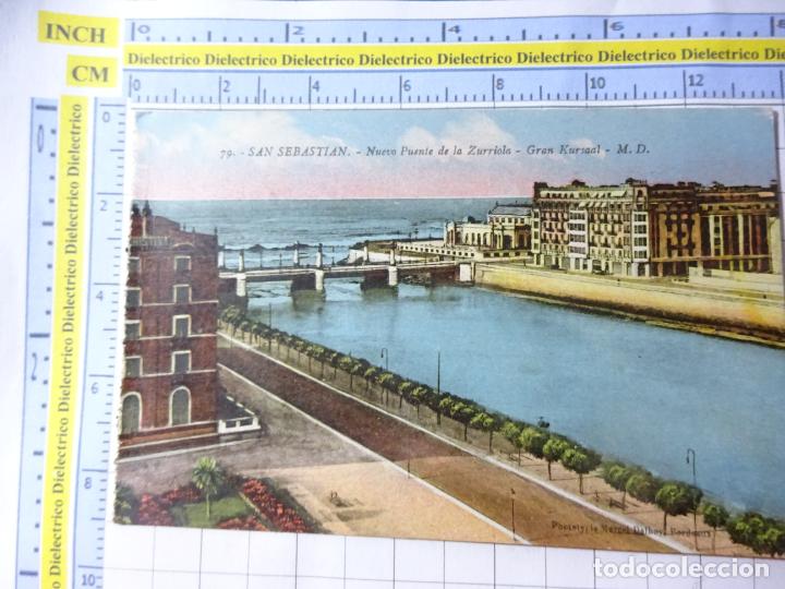 Postkarten: POSTAL DE GUIP&Uacute;ZCOA . A&Ntilde;OS 10 30. SAN SEBASTIAN, NUEVO PUENTE DE LA ZURRIOL 79 MD. 3240