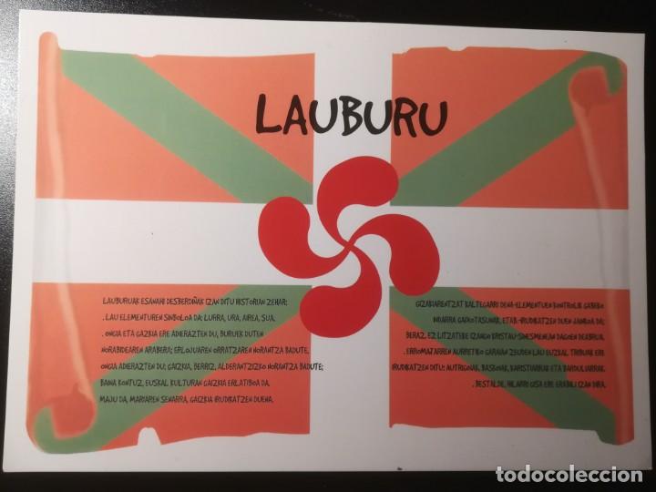 Postales: Euskadi, Euskal Herria. postal, lauburu - Foto 1