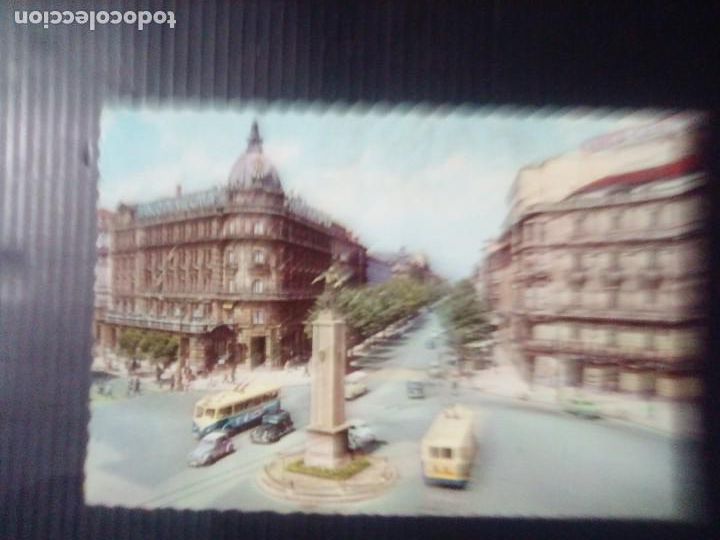 Postales: Bilbao.Monumento y Gran Via. - Foto 1