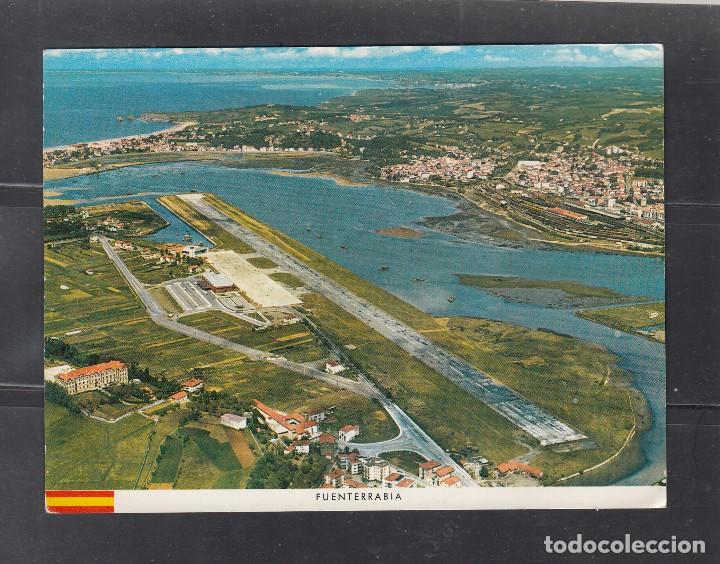 Postcards: 33- FUENTERRABIA. AEROUERTO. AL FONDO HENDAYA