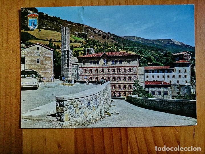 Postcards: POSTAL - ARANZAZU (VIZCAYA) - LLEGADA AL SANTUARIO.