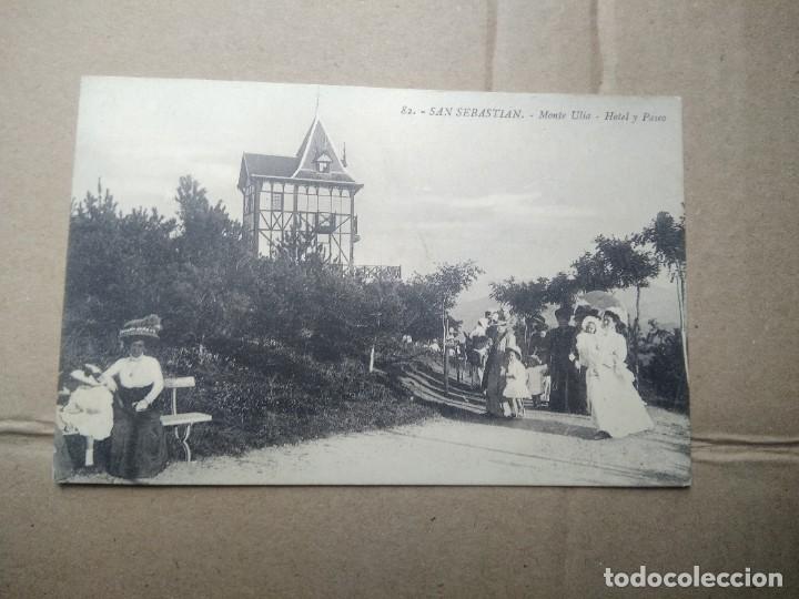 Postais: Antigua postal san sebastian ,monte ulia- hotel y paseo