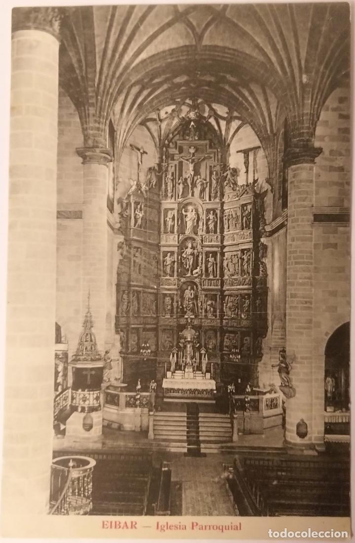 Postales: EIBAR IGLESIA PARROQUIAL - Foto 1
