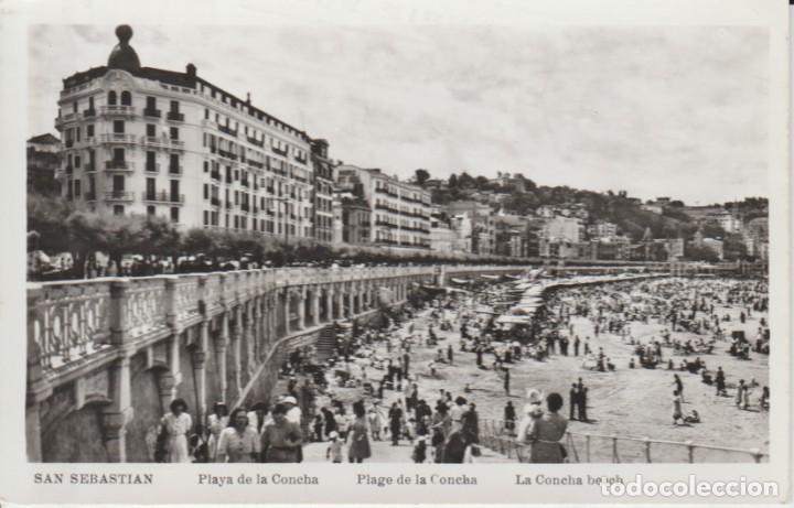 Postais: (340) SAN SEBASTIAN. PLAYA DE LA CONCHA