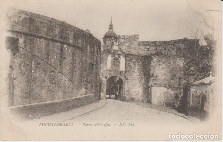 Postais: FUENTERRABIA. PUERTA PRINCIPAL ... ND SIN DIVIDIR