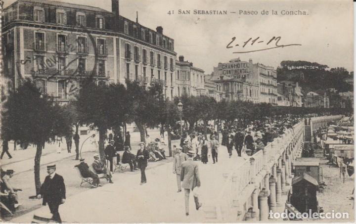 Postais: SAN SEBASTIAN. PASEO DE LA CONCHA