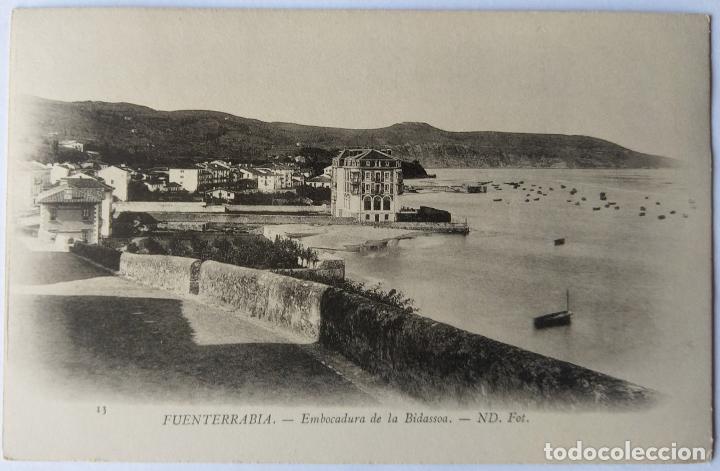 Postcards: FUENTERRABIA EMBOCADURA DE LA BIDASOA ND FOT DORSO SIN DIVIDIR