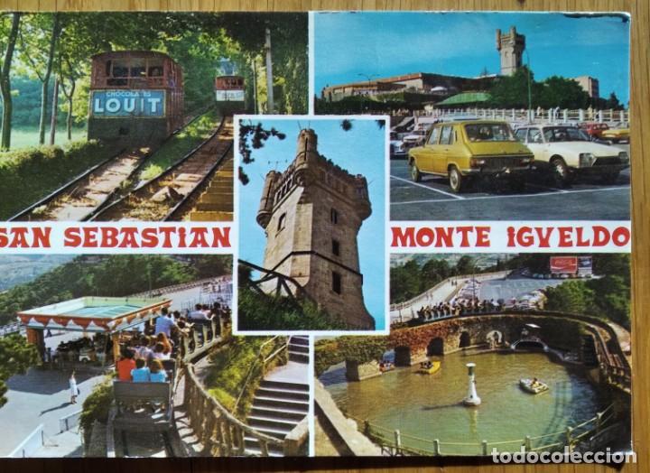Postales: SAN SEBASTIAN - MONTE IGUELDO - Foto 1