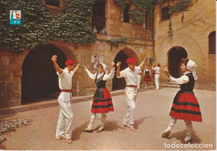 Postales: (25) BILBAO. DANZAS Y TRAJES TIPICOS - Foto 1