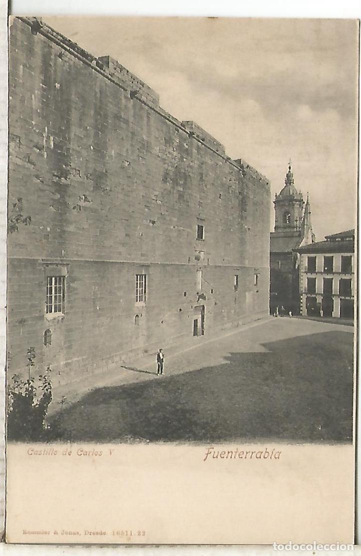 Postcards: GUIPUZCOA FUENTERRABIA DORSO SIN DIVIDIR