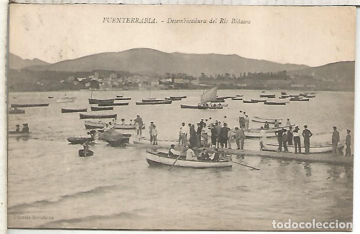 Postcards: GUIPUZCOA FUENTERRABIA RIO BIDASOA ESCRITA