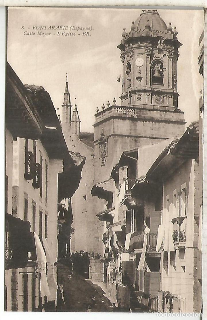 Postcards: GUIPUZCOA FUENTERRABIA IGLESIA SIN ESCRIBIR