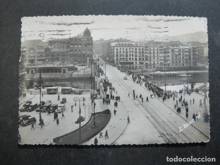Postcards: BILBAO-PUENTE DE LA VICTORIA-ROISIN-10-POSTAL ANTIGUA-VER FOTOS-(76.882)