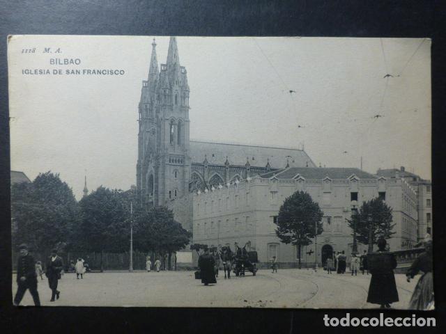 Postales: BILBAO IGLESIA DE SAN FRANCISCO - Foto 1