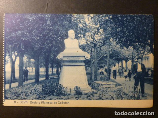 Postales: DEVA GUIPUZCOA BUSTO Y ALAMEDA DE CALBETON - Foto 1