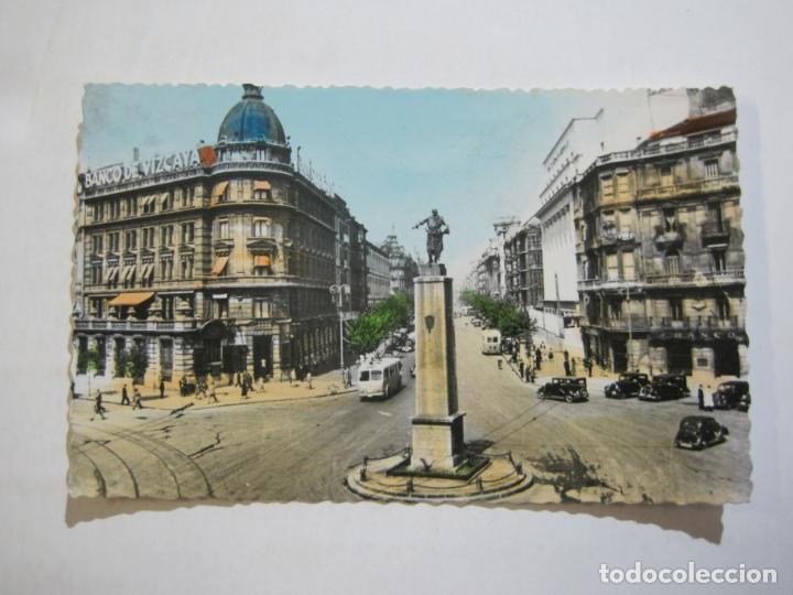 Postales: BILBAO-MONUMENTO A LOPEZ DE HARO Y GRAN VIA-GARCIA GARRABELLA-93-POSTAL ANTIGUA-(77.067)