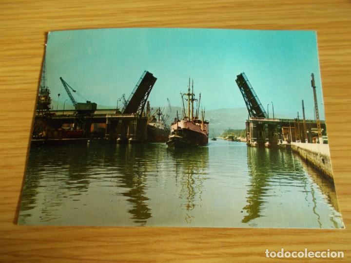 Postales: BILBAO ( VIZCAYA ) PUENTE DEL GENERALISIMO - Foto 1